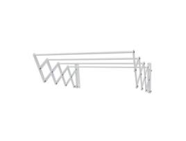 Well Home Varal Extensível De Parede Metálica 60cm X 3m Wellhome