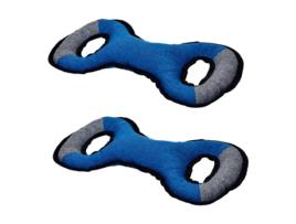 WELLHOME Conjunto de 2 Peluches com Guizo 15X33Cm para Animais de Estimação