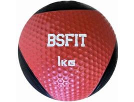 Bola Medicinal de Borracha Profissional 1kg Bola Medicinal Bounce Bsfit