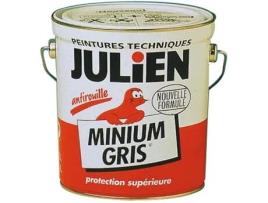 Antiferrugem Julien Cinza Mínimo 2,5 L Gliceroftálico Mate Exterior