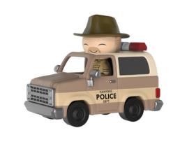 Figura ! Figura Dorbz Ridez Stranger Things Hopper and Sheriff Deputy Truck