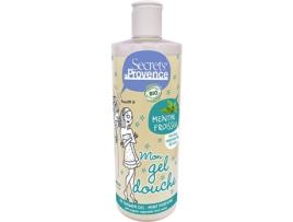 Gel de Banho SECRETS DE PROVENCE Enrugado Orgânico de Hortelã (500 ml)