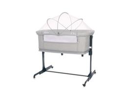 Berço Co-sleeping  Milano Grey Alumínio (57 x 14 x 101 cm)