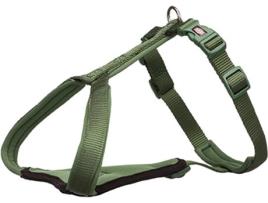 Peitoral para Cães  Y Premium (Verde Selva - 35–40 cm)