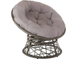 Poltrona de Jardim  Gargano (Cinzento - Aço - 92x80x80.5 cm)