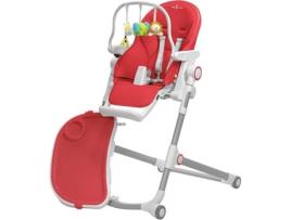 Cadeira de Refeição ENGEL & STORCH Hugo (Vermelho - PU - 102x55x77cm - Idade Recomendada: 3 Anos)