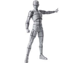 Figura De Ação   Man Wireframe Body Chan SH Figuart