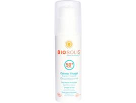 Creme Solar para Rosto  SPF 50 (50 ml)