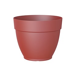 Vaso de resina CAPRI CAMPANA 40CM VERM ESCURO