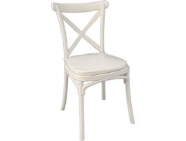 Conjunto 4 Cadeiras de Refeição CSD Brico (Branco - 46,5x90,5x44 cm - Polipropileno)