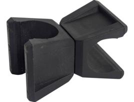 Barreira de Treino  Clips (Preto - PVC - Tamanho Único)