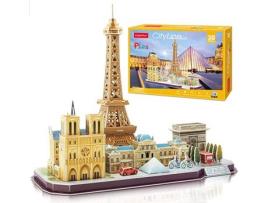 Puzzle 3D  Paris (Idade Mínima: 12 Anos - Número Peças: 114)