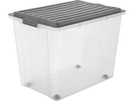 Caixa de Conservação ROTHO Compact  Preto (70 L)