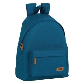 Mochila  Oversea (Azul - Poliéster - 42x15x33cm)