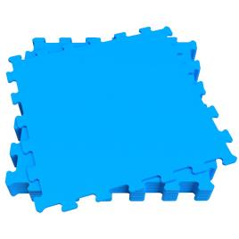 Tapete  (Azul - Borracha - 50x50x0.4 cm)