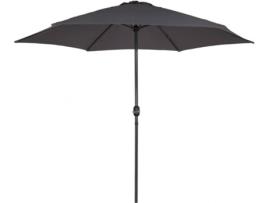 Guarda-Sol AKTIVE Garden (300 cm - Cinzento - Alumínio)