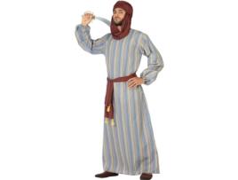 Fato de Homem DISFRAZZES Árabe Às Riscas (Tam: M/L)