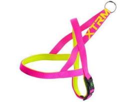 Peitoral para Cães  X-Trm Flash Neon Rosa (S)