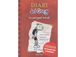Livro Un Pringat Total 1 de Jeff Kinney (Catalão)