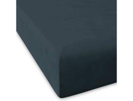 Lençol de Baixo  Pure (Petróleo - 100% Percal Algodão - 160x200+28 cm)