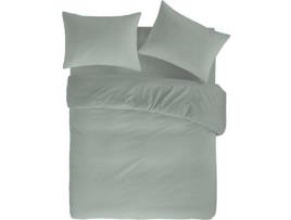Capa de Edredão  Pure (Verde - 240x220 cm - Algodão)