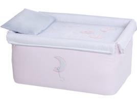 Capa para Miniberço PEKEBABY Chicks Rosa