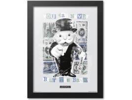 Poster  PE30X40CM0332 Monopoly You Can Never Beat The Bank (30 x 40 cm)