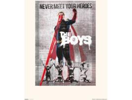 Poster  P30X40CM0402 The Boys Never Meet Your Heroes (30 x 40 cm)
