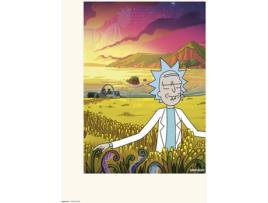 Poster  P30X40CM0406 Rick & Morty Walking (30 x 40 cm)