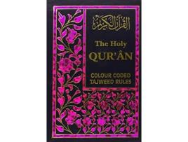 Livro The Holy Quran With Colour Coded Tajweed Rules De Islamic Book Service (inglês)