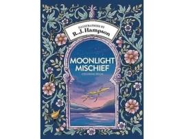 Livro Moonlight Mischief Coloring Book de R J Hampson (Inglês - Capa Dura)
