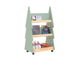 Estante De Livros Para Crianças Com 3 Prateleiras Estante De Arrumação Para Crianças Organizador Kmb99 H Gr Sobuy