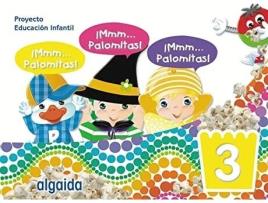 Livro Inf 3 Años Palomitas Mmmm 2022 Da Editorial Algaida De María Dolores Campuzano Valiente (espanhol)