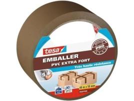 Embalagem Pvc Extra Forte Marrom 40mx50mm Tesa
