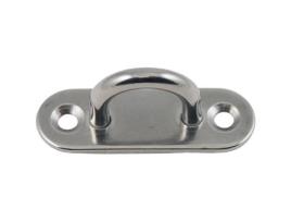 Olhal Em Aço Inox 80x26mm Øfio 8mm 740kg Uc2 Chapuis