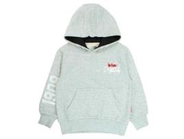 Sweatshirt de Criança LEE COOPER Cinzento (XS)
