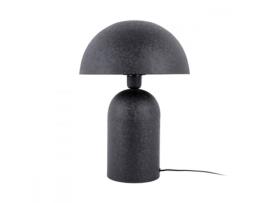 Leitmotiv Boaz Grande Luminária de Mesa Design Contemporâneo Preta