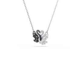 Colar Swarovski Colar Swarovski Swan Preto E Branco Cor Do Material Branco Tamanho/comprimento 45 Cm