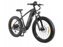 Bicicleta Elétrica DYU King750 45Km/H 750W 48V 20Ah Roda de Alumínio 26 Preta