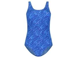 Swimsuit Soft Cup Paint Stripes Blue Ten Cate