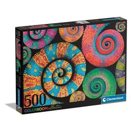 Puzzle Gradiente 500 Piezas Curly Tails Colorboom 35519 Clementoni Clementonimás De 14 Años