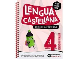 Livro Argumenta 4. Lengua Castellana. Dosier Da Editorial Barcanova De Diego Montero, Núria Murillo Et Al. (espanhol)