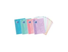 Livro Paq/5 Cuaderno Espiral Europeanbook A4 150h 90g. Cuadrícula 5x5 Touch Colores Pastel De Desconocido (espanhol)