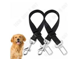 LECHEO Cinto de Segurança Um Arrasto Dois Coleira para Cães Pequenos e Médios Coleira Dupla para Animais de Estimação