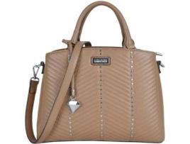Bolsa De Mulher Georges Rech Modelo Stephie Taupe Dimensões Cinzento