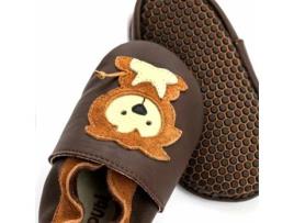 Chinelos de Menino LILIPUTI Macios Protector Lions Castanho (5/6 anos)