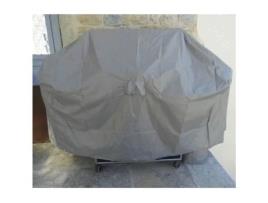 Capa Protetora Para Churrasqueira Jardiline 150 X 80 X 90 Cm Massa Cinza Poliéster E Pvc