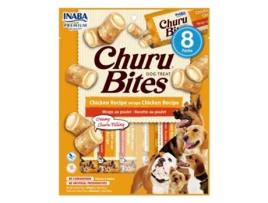 CHURU Dog Bites Receta de Pollo 8X8X12 Gr