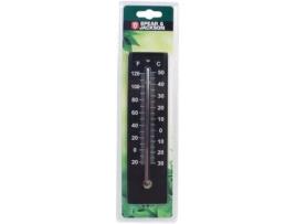 Termômetro De Plástico 20 Cm Preto Spear Jackson