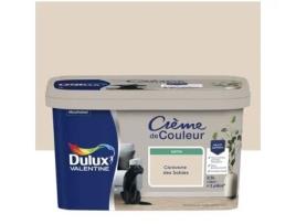 Pintura Dulux Valentine Creme De Cor Acetinado 2,5l Acrílico Bege